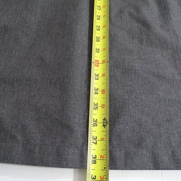 Eddie Bauer Womens Weatheredge Hooded Parka Trench Coat Size 3X Gray Long Sleeve - Picture 13 of 14